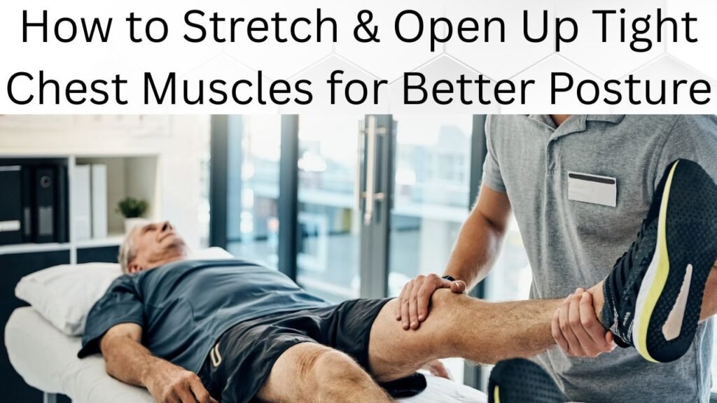 How to Stretch & Open Up Tight Chest Muscles for Better Posture