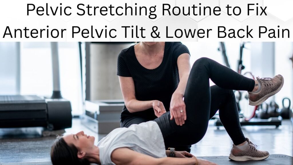 Pelvic Stretching Routine to Fix Anterior Pelvic Tilt & Lower Back Pain