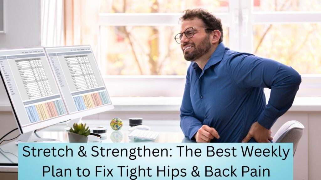 Stretch & Strengthen: The Best Weekly Plan to Fix Tight Hips & Back Pain