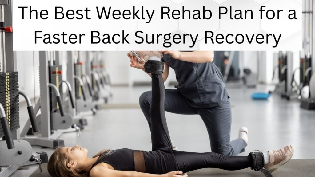 The Best Weekly Rehab Plan for a Faster Back Surgery Recovery