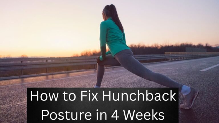 How to Fix Hunchback Posture in 4 Weeks: The Perfect Workout Plan