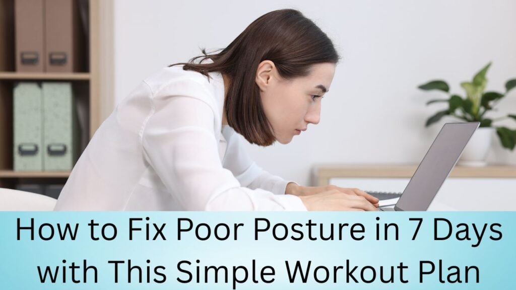 How to Fix Poor Posture in 7 Days with This Simple Workout Plan
