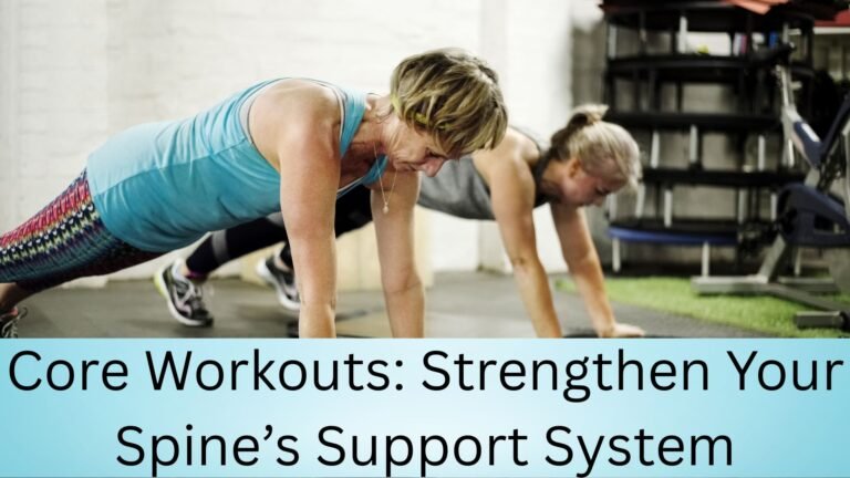 Core Workouts: Strengthen Your Spine’s Support System
