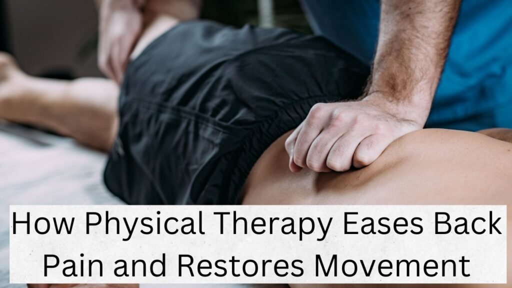 How Physical Therapy Eases Back Pain and Restores Movement